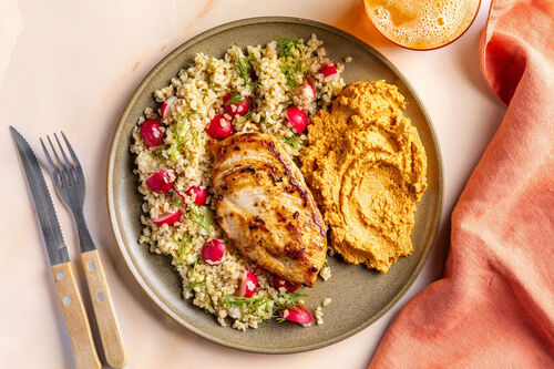 Bio-Hähnchen georgische Art