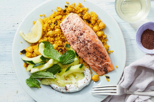 Sumac Rubbed Wild Salmon