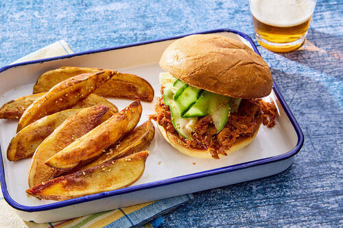 Gochujang Sandwich with Readymade Chicken