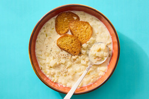 Clam Chowder with Bacon