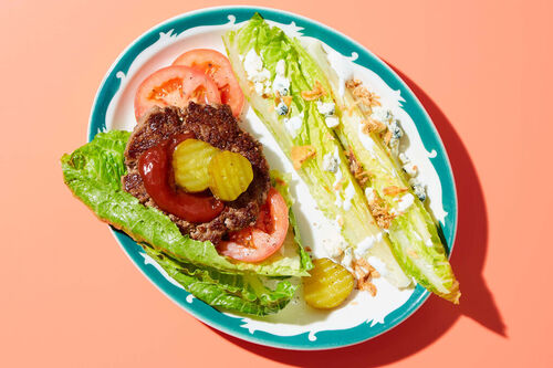 Bunless Turkey Burger