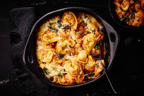 Indulgent Wagyu Tortellini Bake
