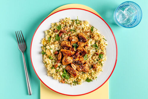 Würzige Hähnchenwürfel