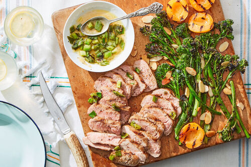 Honey-Glazed Pork Tenderloin