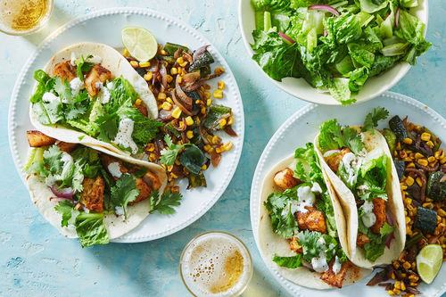 Chili-Spiced Fish Tacos