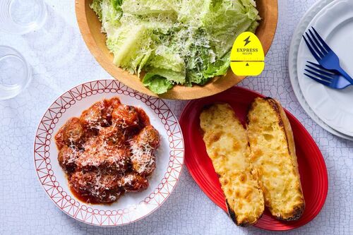 Express Recipe! Meatball Marinara