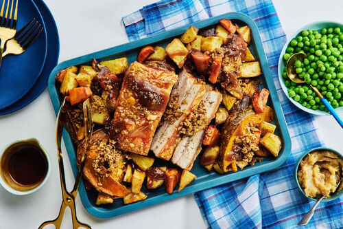 Pork Belly Roast and Crispy Crackling