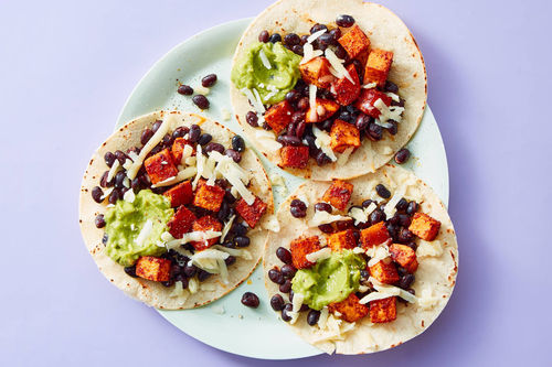 Sweet Potato-Black Bean Tacos