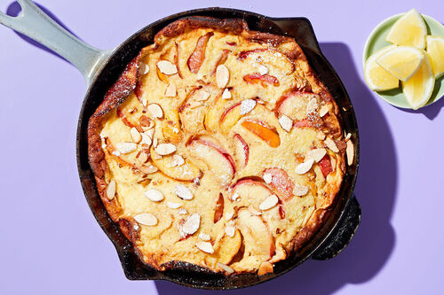 Limited Time! Brown Butter Peach Dutch Baby