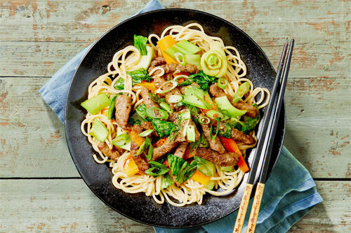Beef Oyster Sauce Noodles