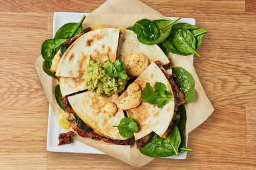 Lunch Chipotle Bean Quesadillas