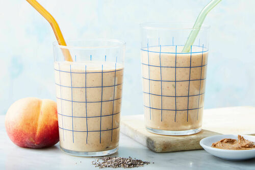 Just Peachy Probiotic Smoothie