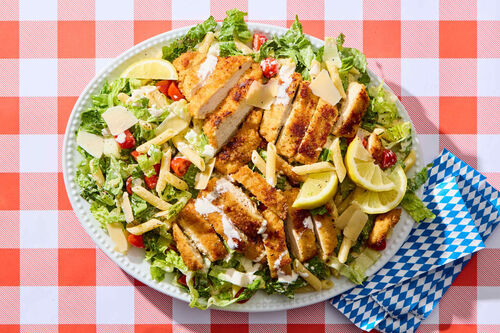 Summertime! Chicken Caesar Pasta Salad