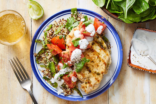 Cilantro-Lime Grilled Salmon