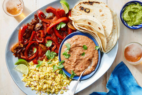 Fajitas with Readymade Chicken