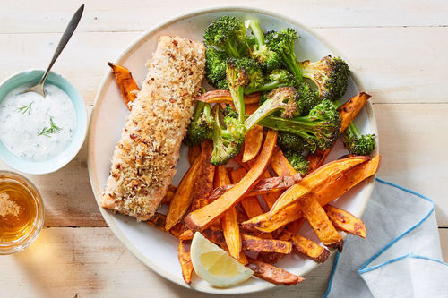 Pecan-Crusted Wild Salmon