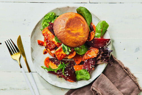 Peri Peri Haloumi Burgers