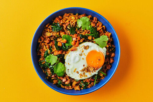 Speedy Crispy Bacon Nasi Goreng