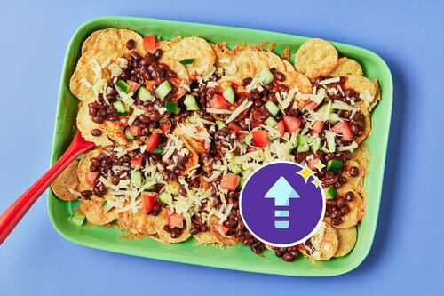 Beef and Bean Nachos