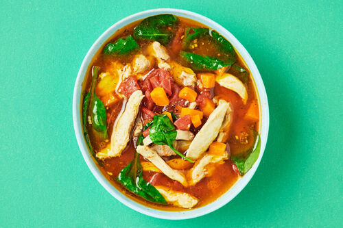 Carb-Conscious Mexican Chicken Soup