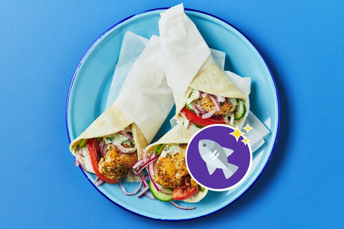 Tasty Turkish Fish Wraps
