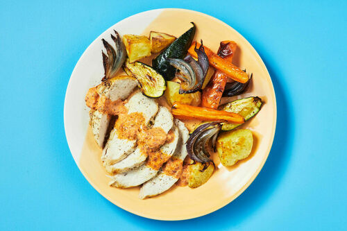 Midweek Roast Chicken and Veggies