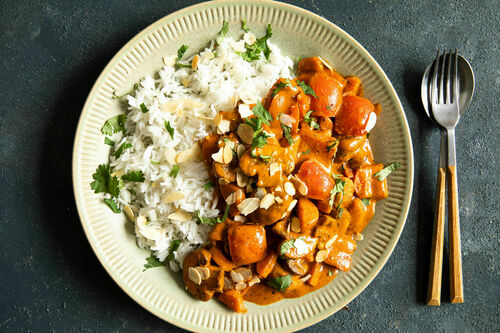 Indisches Korma-Gemüse-Curry