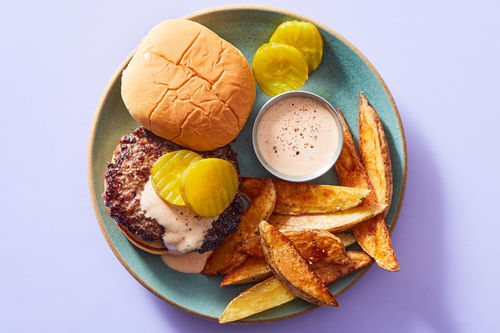 Buffalo-Ranch Burger