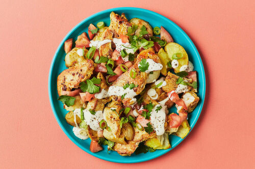 Loaded Golden Chicken Breast Bowl