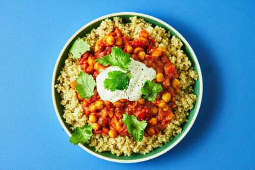 Balanced Chickpea and Mango Tagine