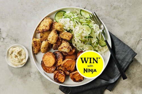 Popcorn Chicken and Lemon Myrtle Aioli