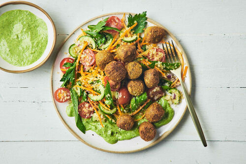 Gut-Friendly: Falafel and Grains