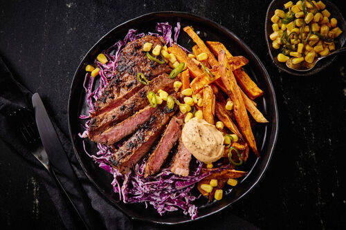 Smoky Beef Porterhouse Steaks