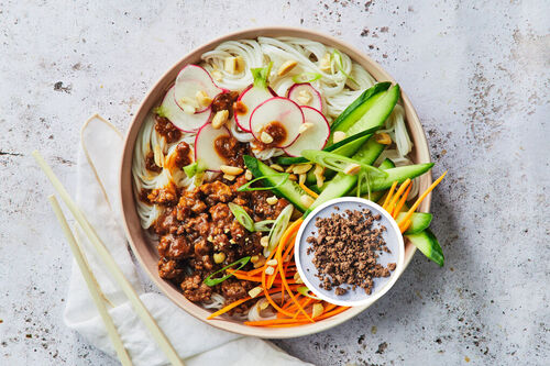 Hoisin Beef Noodle Bowl