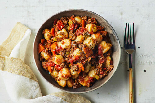 Easy Beef Potato Gnocchi