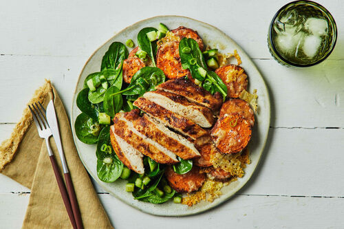 Easy Pan-Fried Seasoned Chicken