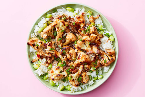 Sweet & Sticky Cauliflower