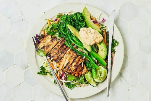 15-Min Carb-Conscious Mexican Chicken