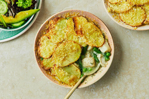 Fish and Vegetable Pot Pies