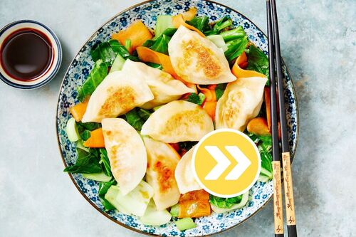 Pork and Ginger Potsticker Dumplings