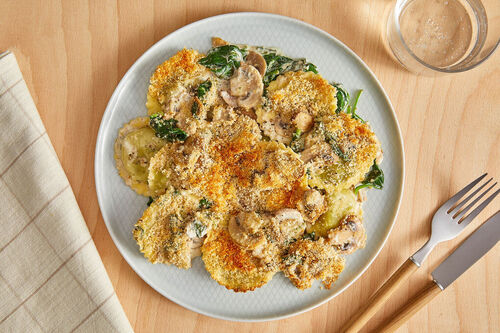 Überbackene Tortelli
