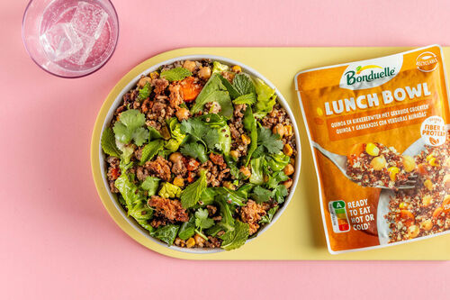 Larb style bowl met gehakt