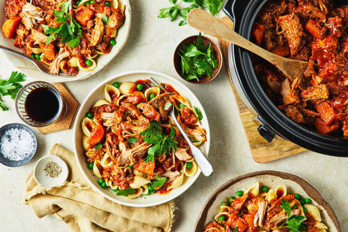 Pork and Vegetable Ragu