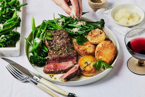 Classic Butter-Basted Porterhouse Steaks