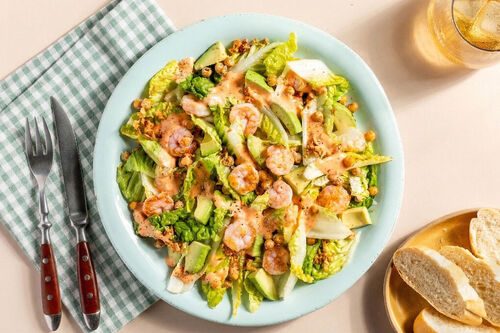 Feiner Avocado-Garnelen-Salat