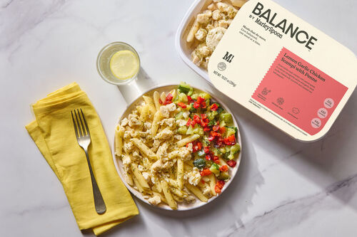 Lemon-Garlic Chicken Scampi