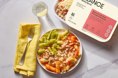 Rigatoni with Pork Sauce & Marinara