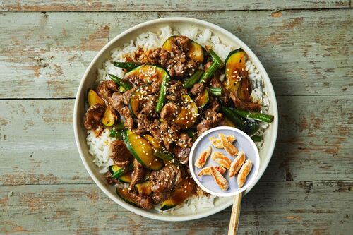 Mirin-Ginger Chicken Stir-Fry