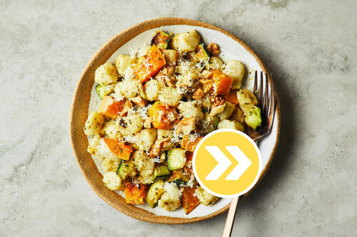 Pumpkin, Beef and Parmesan Gnocchi