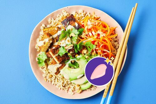 Balanced Chicken Buddha Bowl